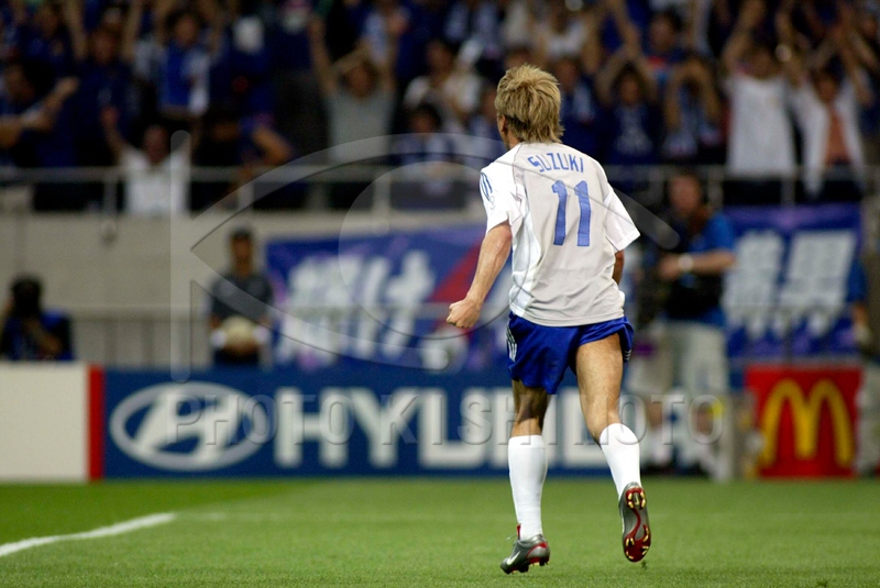 【サッカー日本代表】2002オーセンティックユニフォーム 鈴木隆行 adidas 日本代表 02/03 ユニフォーム ホーム半袖