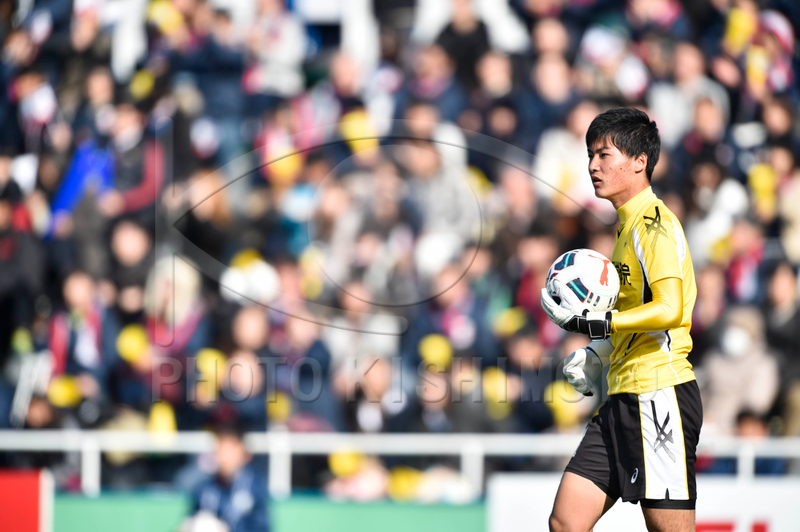 サッカー　山梨学院　ベンチコート アシックス ベンチコート 高校サッカー 山梨学院