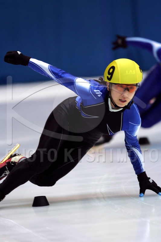 スピードスケート　ショートトラック　ワンピース カスタムデザイン ワンピース ジッパー閉鎖 長袖 ショートトラック