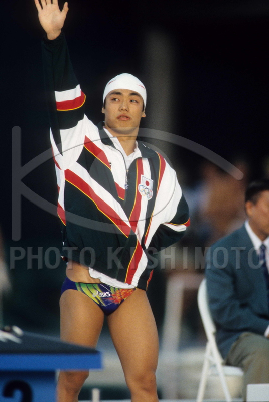 アトランタ五輪 競泳 金メダリスト ブラッド・ブリッジウォーター 直筆サイン アトランタ五輪 競泳 金メダリスト ブラッド・ブリッジ