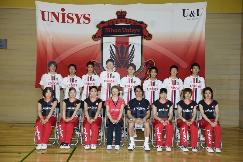 日本UNISYS　早川賢一コーチ直筆サイン入りユニ 日本UNISYS 早川賢一コーチ直筆サイン入りユニ