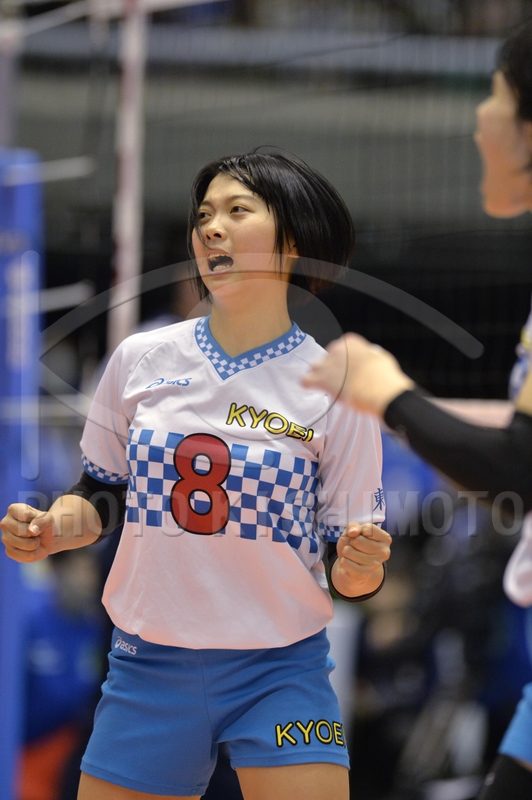 KYOEI VOLLEYBALL SPALDING ネイビー 共栄学園 PHOTO KISHIMOTO CORPORATION