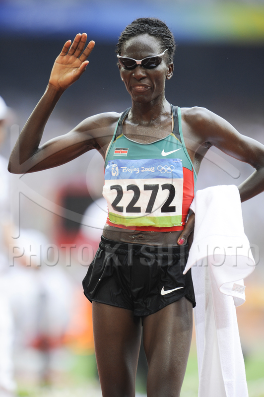 Catherine Ndereba キャサリンヌデレバ 陸上 マラソン サイン